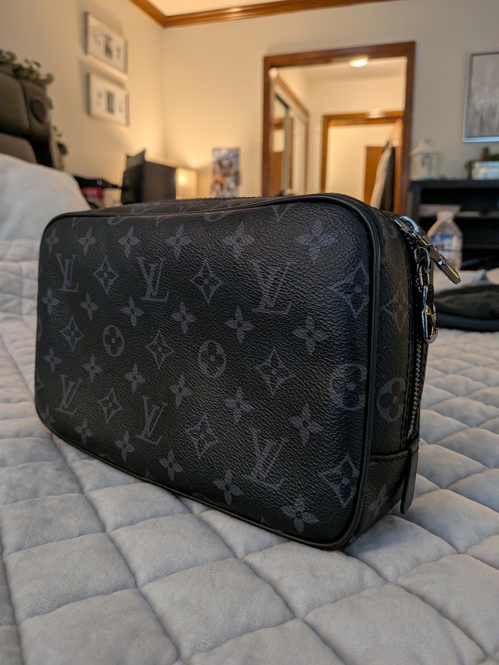 Louis Vuitton GM Eclipse Travel Toilette Trousse Pouch